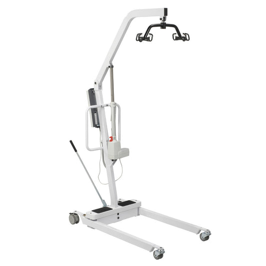 Battery-powered patient lift