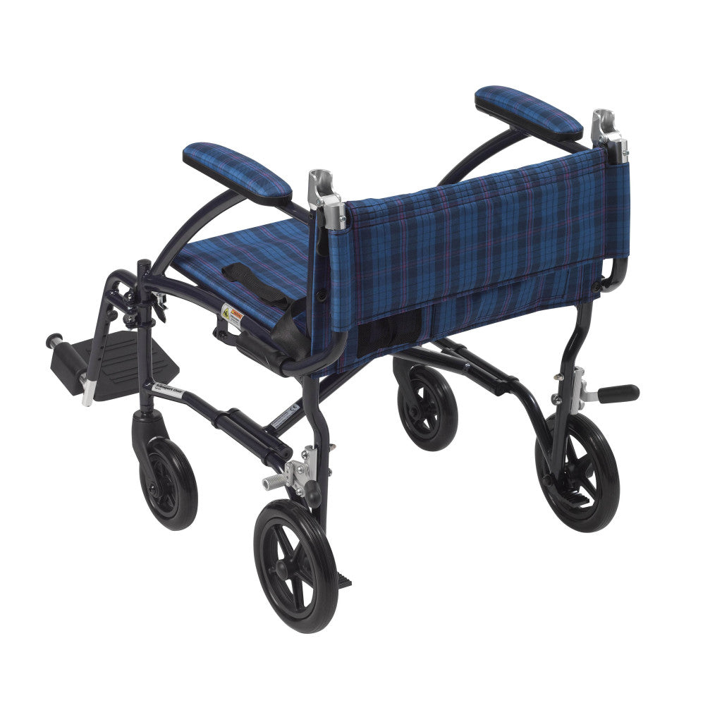 Fly-Lite Aluminum Transport Chair (19")
