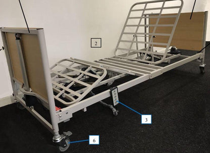 High-End Fully Electric Hospital Bed Foldable -5