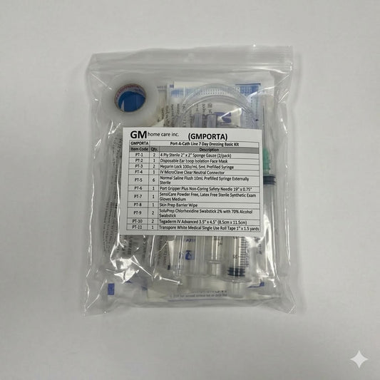 Port-A-Cath Line 7 Day Dressing Basic Kit