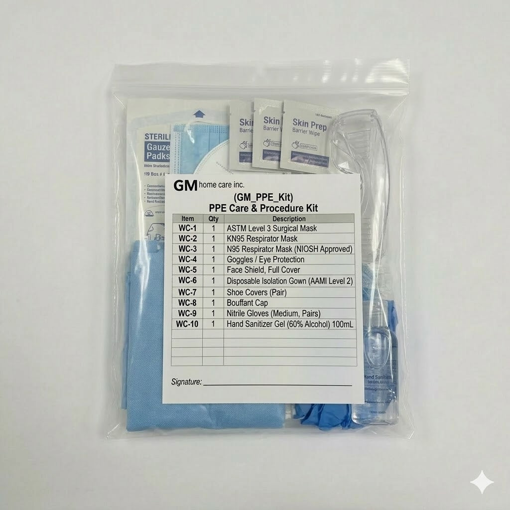 PPE Care & Procedure Kit plus