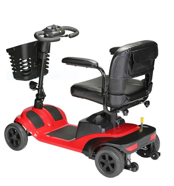 Lightweight Mobility Travel Scooter With Basket