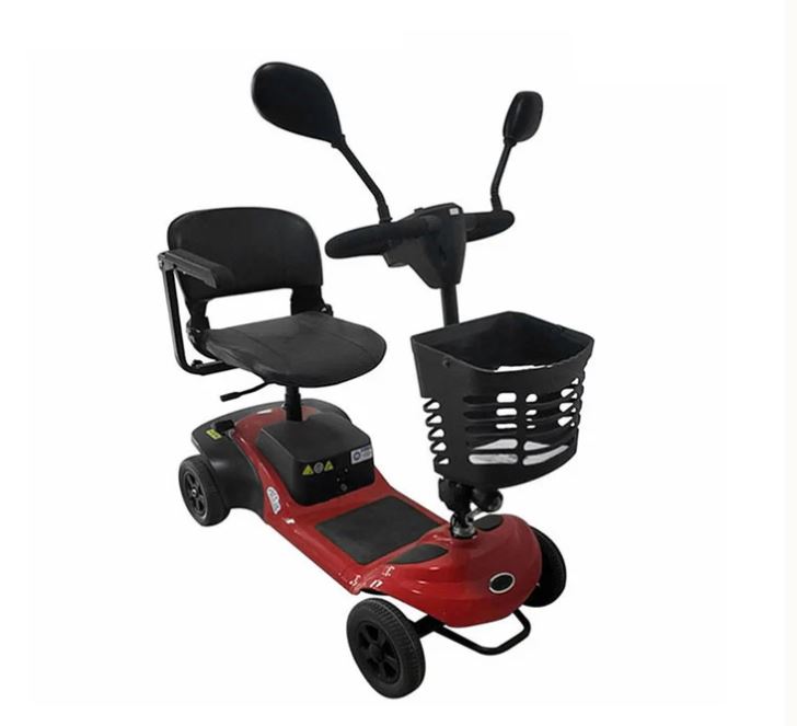 Lightweight Mobility Travel Scooter With Basket